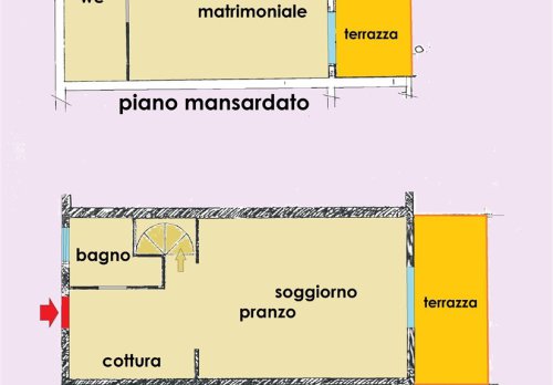 Planimetria Appartamenti in vendita a Marina di Massa