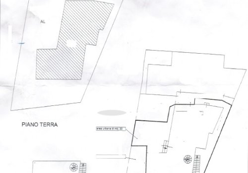 Planimetria INDIPENDENTE IN ZONA CENTRALE AD AVENZA RIF 3637